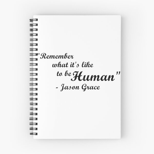 Item preview, "Remember what it's like to be human"- Jason Grace designed and sold by Friend of Frogs.
