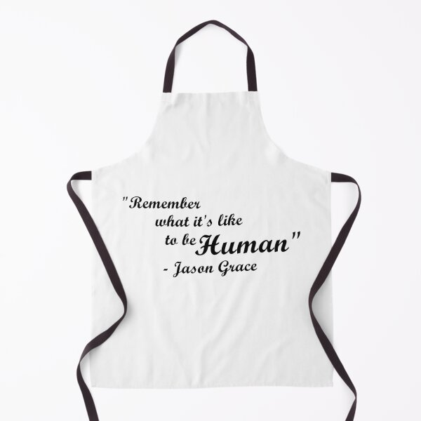 Item preview, "Remember what it's like to be human"- Jason Grace designed and sold by Friend of Frogs.