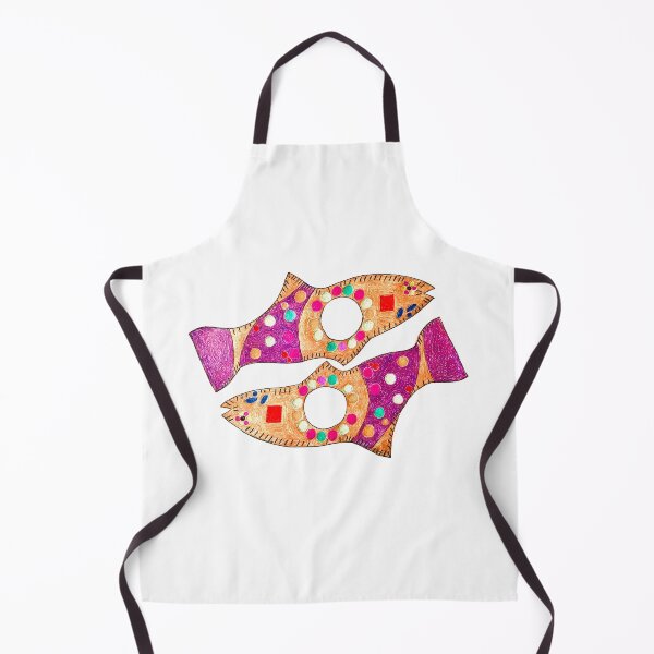 Item preview, Double Decorated Fish Drawing designed and sold by Rebekah Walker.