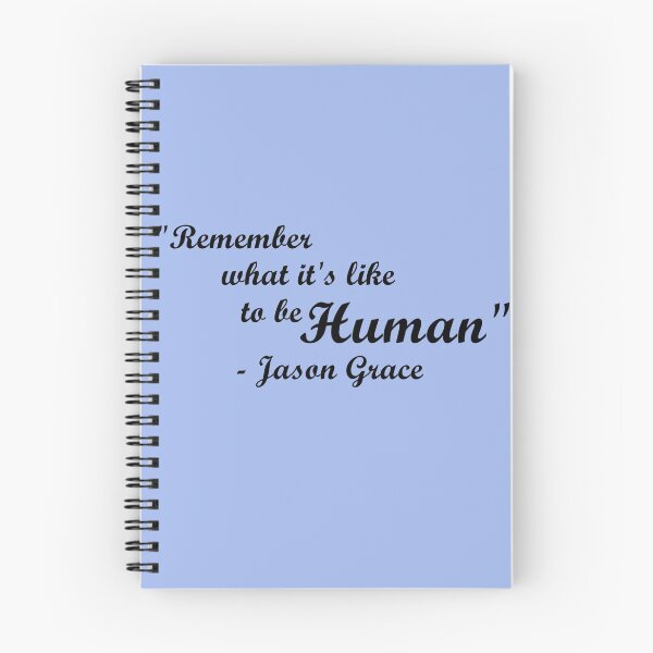 Item preview, "Remember what it's like to be human"- Jason Grace designed and sold by Friend of Frogs.