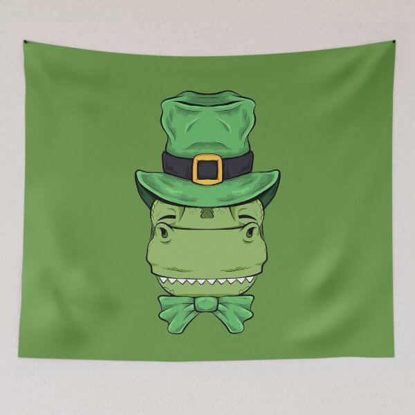 Item preview, dinosaur t rex funny st patrick day trex saint patricks designed and sold by V A R G A S S T Y L E.