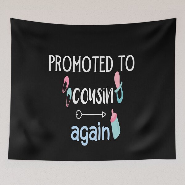 Item preview, Promoted to cousin again Essential T-Shirt designed and sold by Ikgha.