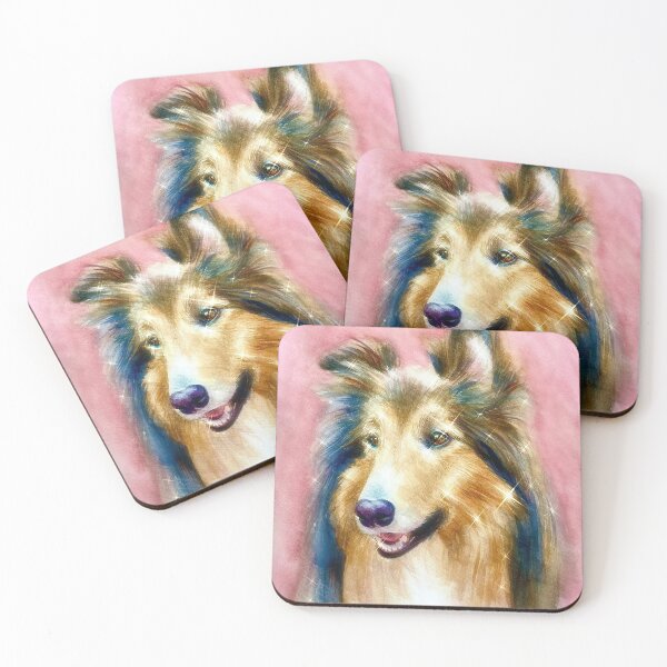 Item preview, Rough Collie Watercolour Art Design designed and sold by April Kinder.