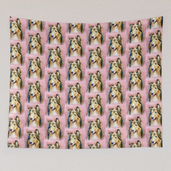 Item preview, Rough Collie Watercolour Art Design designed and sold by April Kinder.