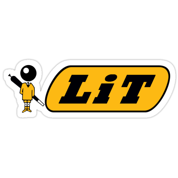 lit stickers