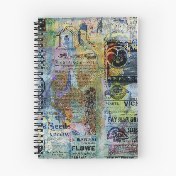 Artikelvorschau, Old Newspaper Colorful Painting Splashes entworfen und verkauft von EDDArt.