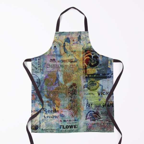 Item preview, Old Newspaper Colorful Painting Splashes designed and sold by EDDArt.