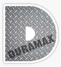 Duramax Diamond Plate Sticker