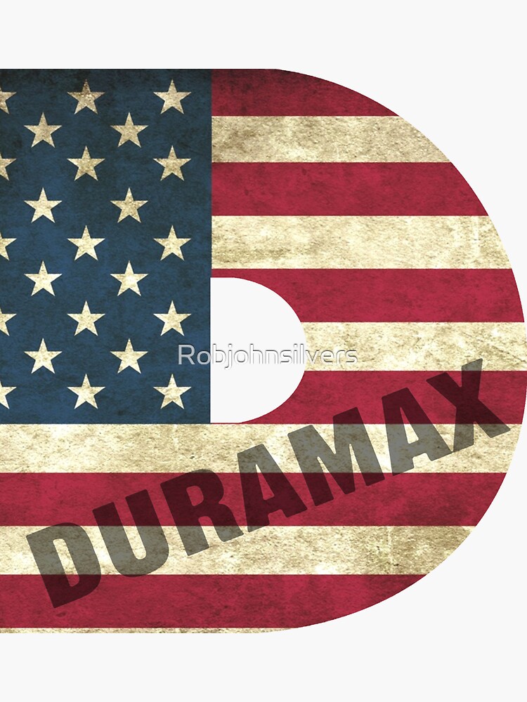Duramax American Flag | Sticker