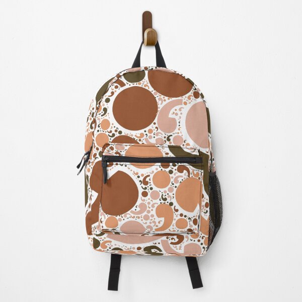 Item preview, Semicolon Brown Pattern - Mental Health Matters designed and sold by pjmorley.