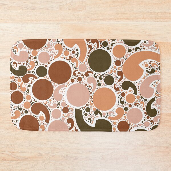 Item preview, Semicolon Brown Pattern - Mental Health Matters designed and sold by pjmorley.