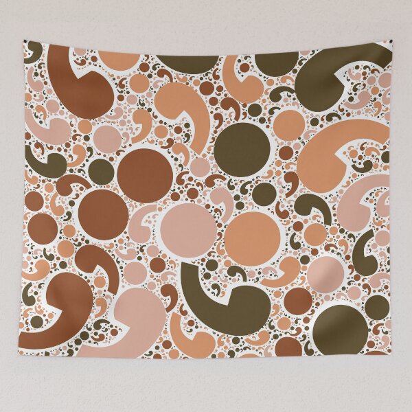 Item preview, Semicolon Brown Pattern - Mental Health Matters designed and sold by pjmorley.