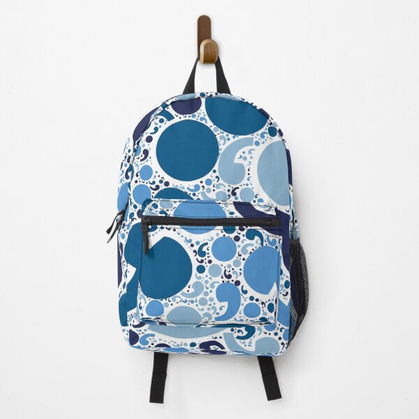 Item preview, Semicolon Blue Pattern - Mental Health Matters designed and sold by pjmorley.