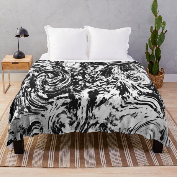 Item preview, Black and White marble pattern designed and sold by MeIanie.