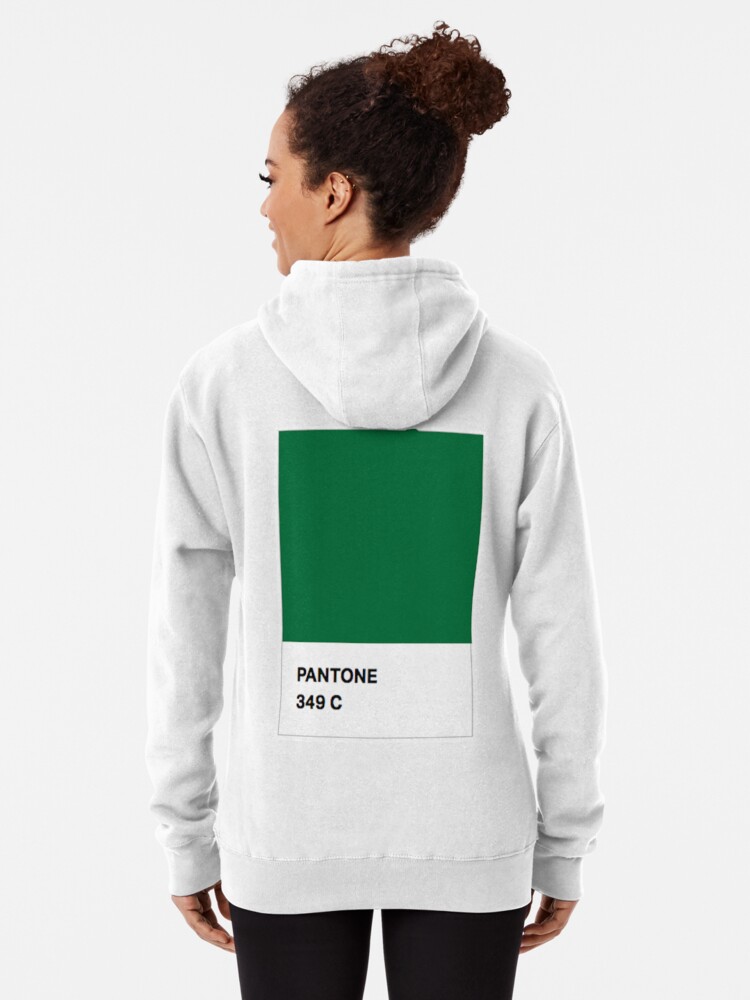 Pantone verde puro Sudadera con capucha