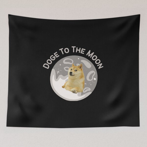 Item preview, Doge To The Moon designed and sold by GleamingGiant.