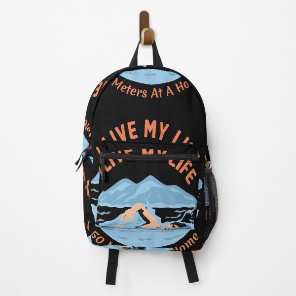 Item preview,  Funny Swimmer Saying :I live My Life 50meters at a home  designed and sold by remonss.