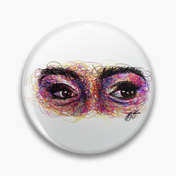 Item preview, Scribbled Eyes designed and sold by ArtbyBroghan.