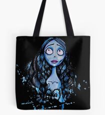Watercolor Corpse Bride Tote Bag