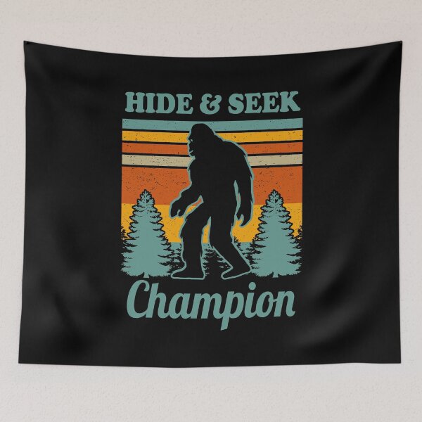 Item preview, Hide And Seek Champion Bigfoot designed and sold by Adel Qasem.