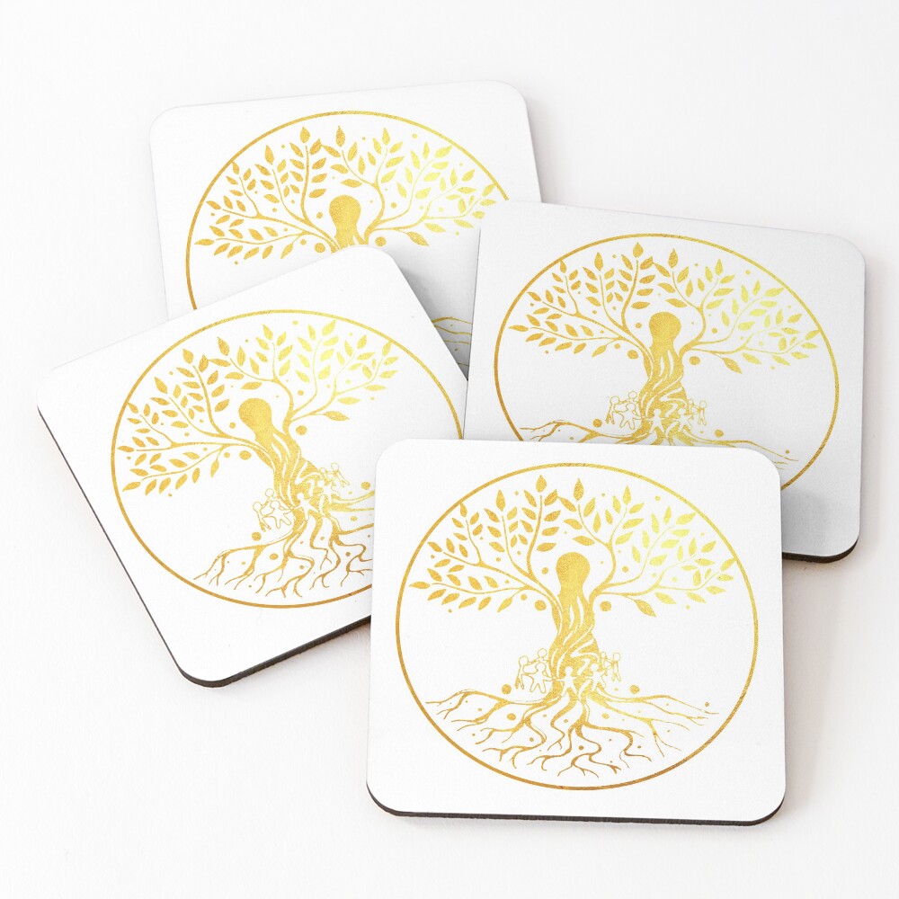 Item preview, Coasters (Set of 4) designed and sold by FrejaFri.