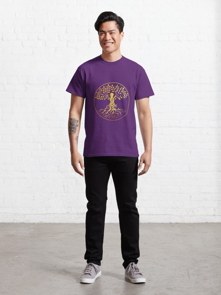 Thumbnail 3 of 7, Classic T-Shirt, Friskoven eco village logo designed and sold by Freja Friborg.