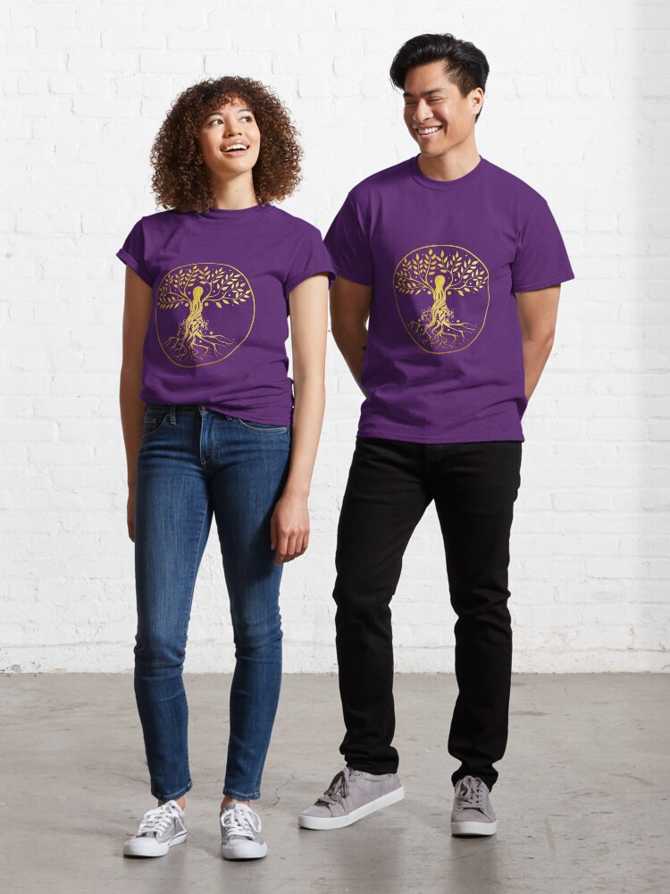 Thumbnail 1 of 7, Classic T-Shirt, Friskoven eco village logo designed and sold by Freja Friborg.