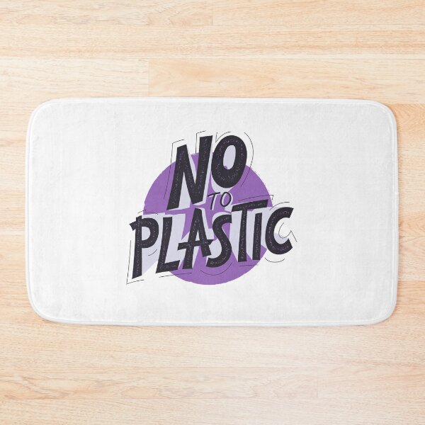 Item preview, No to plastics that pollute our planet designed and sold by mgconseils.