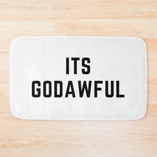 Item preview, Eat sleep hurdles repeat "ITS GODAWFUL" sarcastic quote sticker [P-Q 148][815] designed and sold by HIPNOTIZAR  CRAFTS.