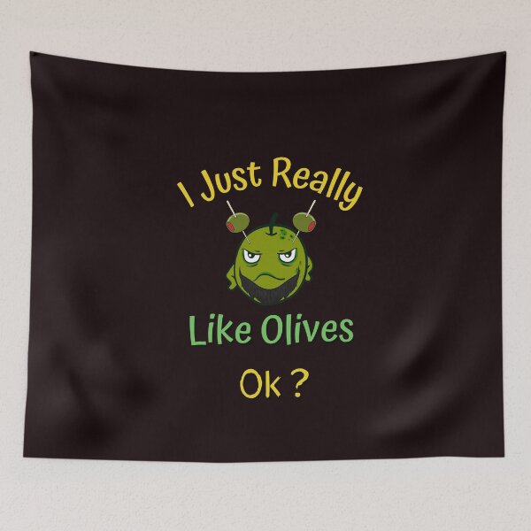 Item preview,  I Just Really Like Olives Ok ? Funny Tshirt, Gift idea !. designed and sold by todoAwesome.