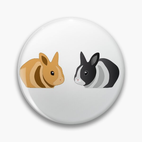 Item preview, Bunny Loaf Double | Two Cute Bunny Rabbit Loaves - Best Buns designed and sold by Rabbitti.