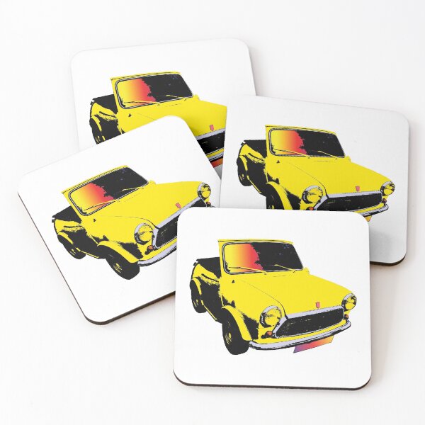 Item preview, Yellow Vintage Mini designed and sold by QuarterMoon.