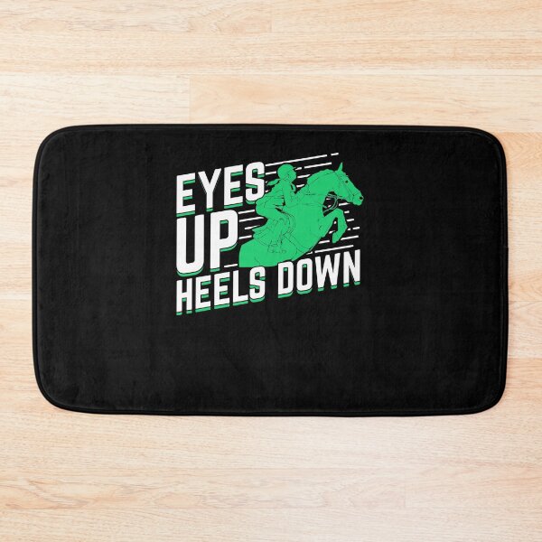 Item preview, Eyes Up Heels Down Show Jumping Rider Gift designed and sold by Marcid95.