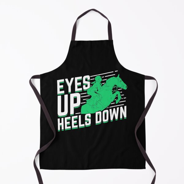 Item preview, Eyes Up Heels Down Show Jumping Rider Gift designed and sold by Marcid95.
