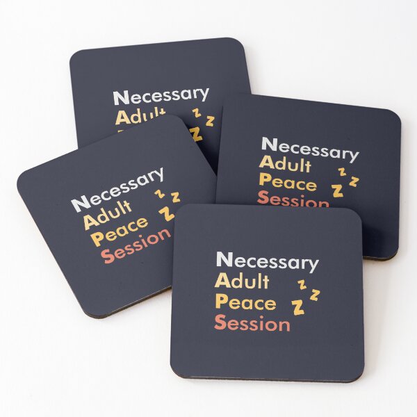 Item preview, NAPS, necessary adult peace session designed and sold by Mqyou.
