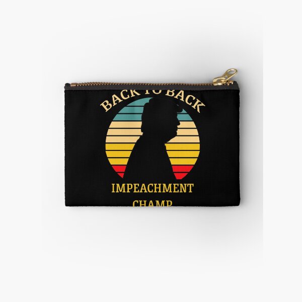 Item preview, Back to Back Impeachment Champ - Trump Silhouette designed and sold by liftdesign.