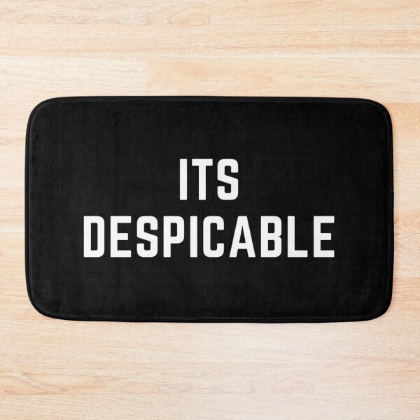 Item preview, Eat sleep hurdles repeat "ITS DESPICABLE" sarcastic quote sticker [P-Q 149B][818] designed and sold by HIPNOTIZAR  CRAFTS.