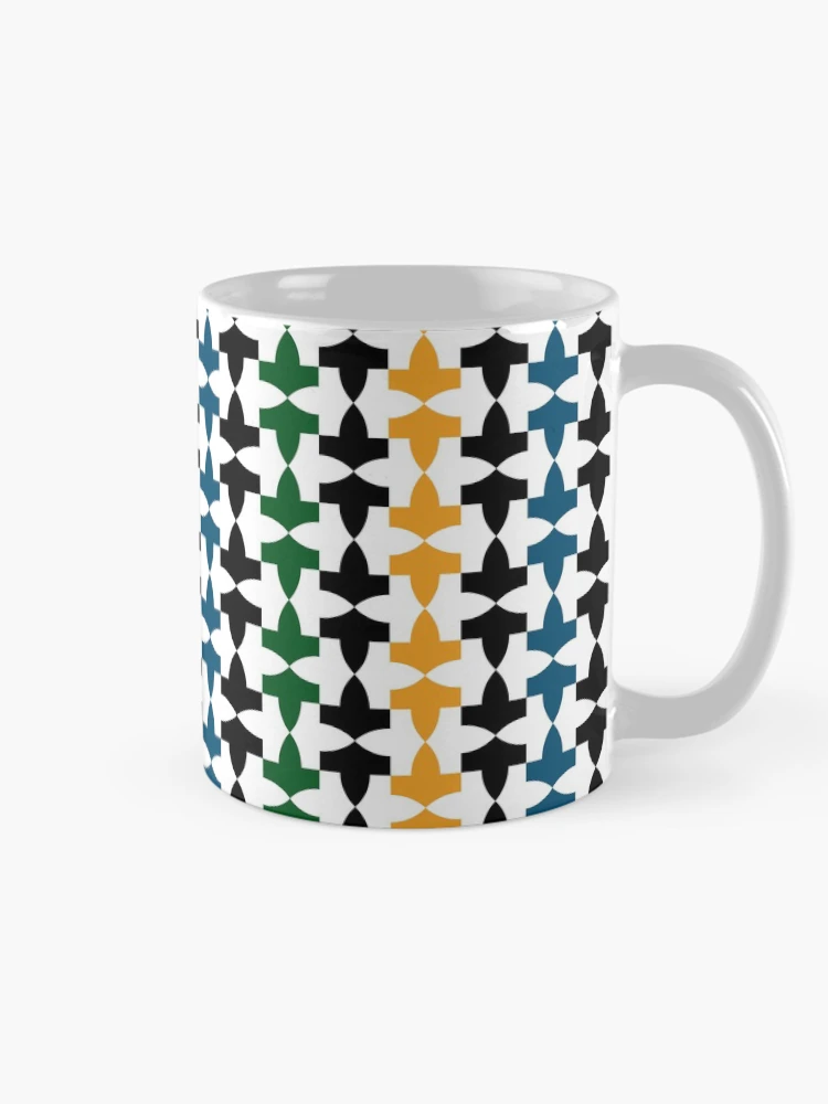 Thumbnail 3 of 6, Coffee Mug, Geometric Islamic Pattern designed and sold by NeteDesign.