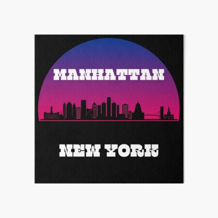 Artikel-Vorschau von MANHATTAN-Skyline, designt und verkauft von TeyMank.