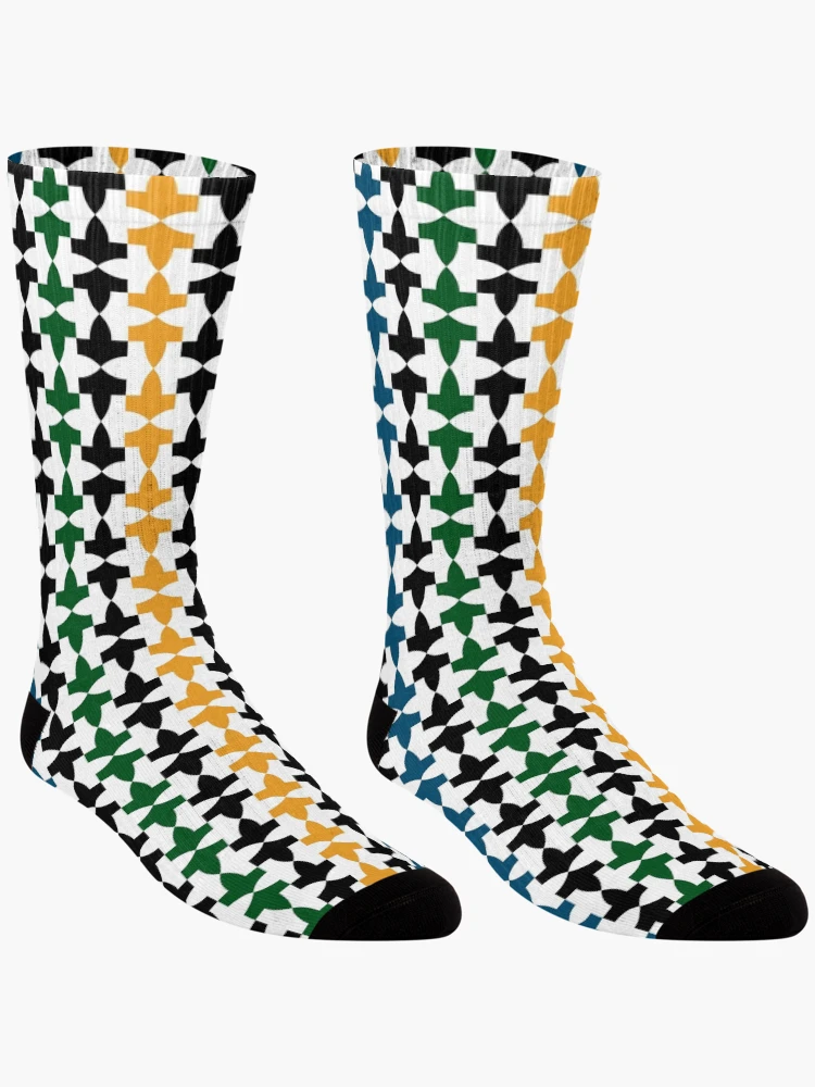 Thumbnail 3 of 5, Socks, Geometric Islamic Pattern designed and sold by NeteDesign.