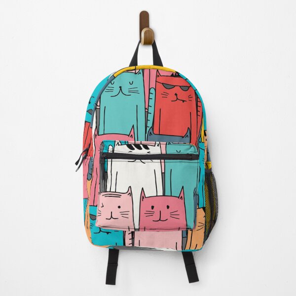 Item preview, Colorful Cute Crowded Cat designed and sold by Dr.YesOrNo.