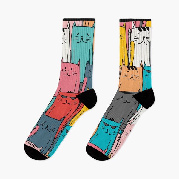 Item preview, Colorful Cute Crowded Cat designed and sold by Dr.YesOrNo.