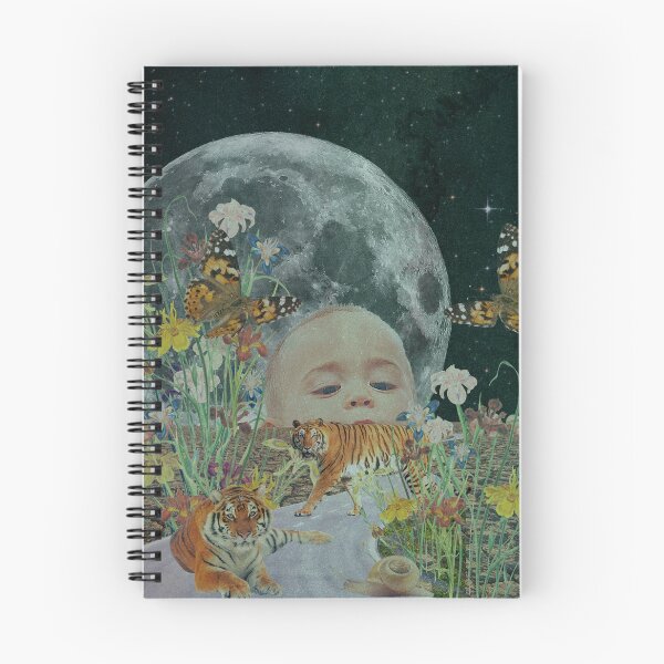 Item preview, Inner child // surreal floral digital collage designed and sold by Dorota Nowacka.