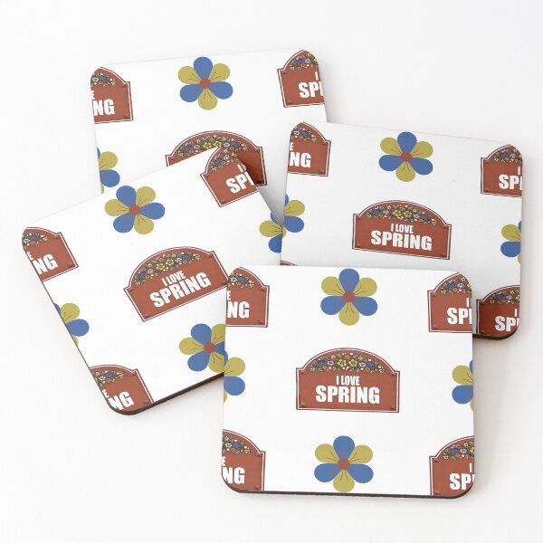 Item preview, Springtime Pack Stickers - I Love Spring designed and sold by MoonsmileProd.