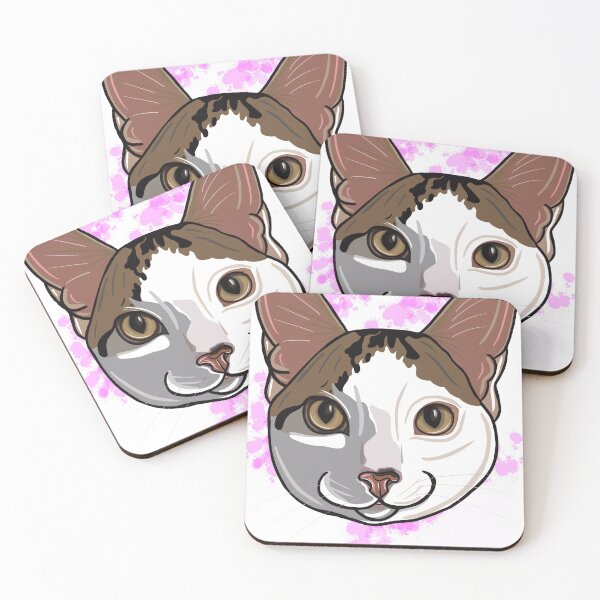 Item preview, Cute cat designed and sold by Colonels  Basement.