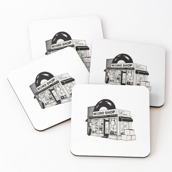Item preview, Record shop designed and sold by OldSchoolRetro.