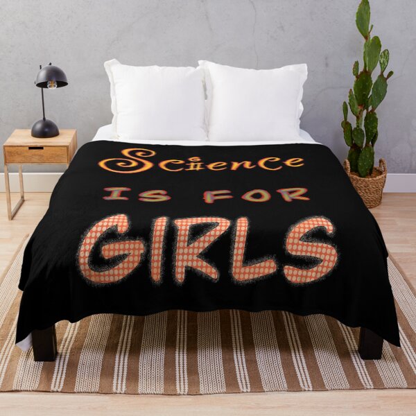 Item preview, Science is for girls 3rd version designed and sold by Osher-BioArt.