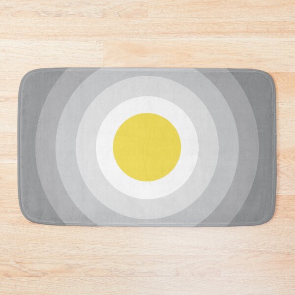 Item preview, Yellow and Gray Modern Geometric Circles designed and sold by morenom73.