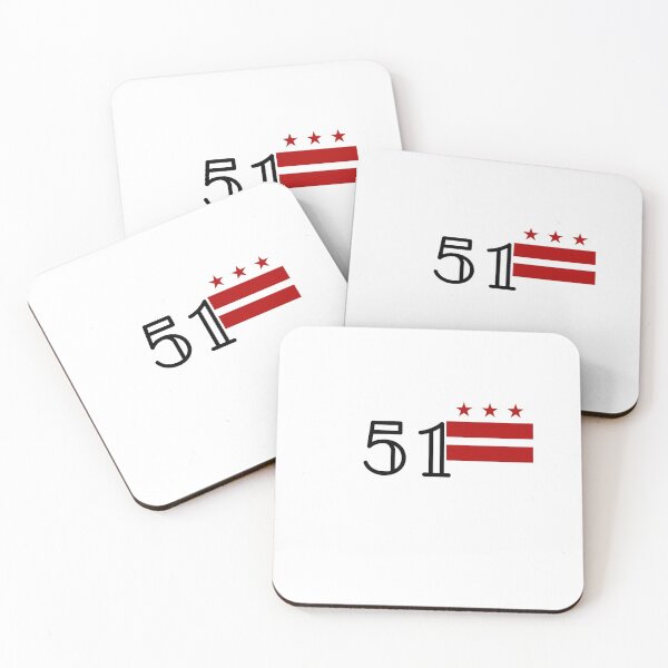 Item preview,  DC Statehood 51 designed and sold by MinimalTag.