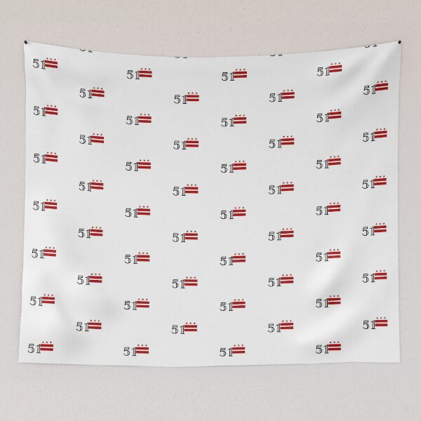 Item preview,  DC Statehood 51 designed and sold by MinimalTag.